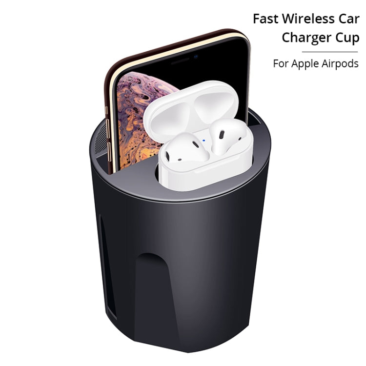 X9A Car QI Standard Charging Cup Wireless Fast Charger - Car Charger by PMC Jewellery | Online Shopping South Africa | PMC Jewellery