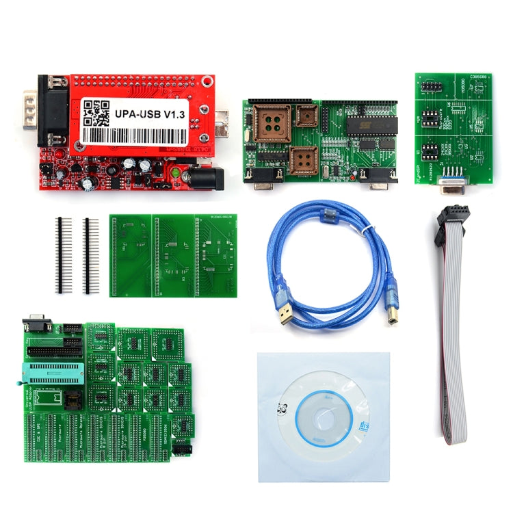 UPA V1.3 Car USB Programmer ECU Chip Tuning Eeprom Full Set - Code Readers & Scan Tools by PMC Jewellery | Online Shopping South Africa | PMC Jewellery