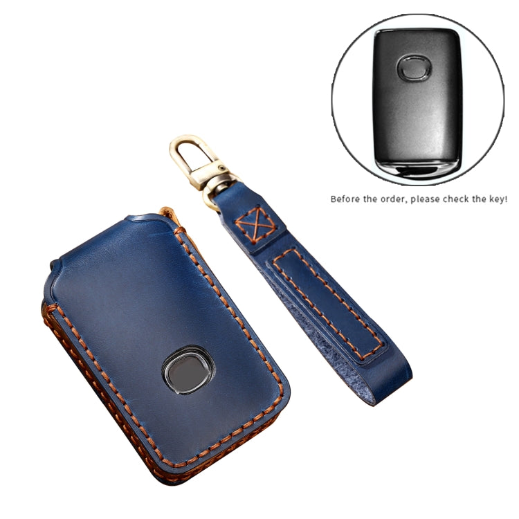 Hallmo Car Cowhide Leather Key Protective Cover Key Case for New Mazda Axela(Black) - free shipping - PMC TechLife - Order now!