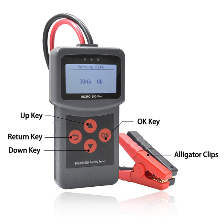 MICRO-200 PRO Car Battery Tester Battery Internal Resistance Life Analyzer, Asia Pacific Version - Code Readers & Scan Tools by PMC Jewellery | Online Shopping South Africa | PMC Jewellery