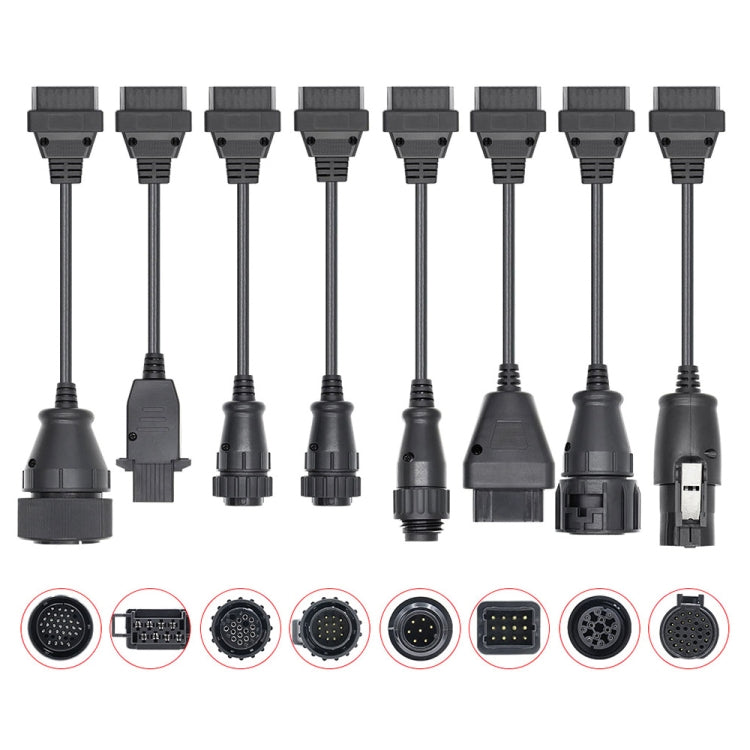Truck / Car 16 in 1 Conversion Cable Set - Cables & Connectors by PMC TechLife | Online Shopping South Africa | PMC TechLife