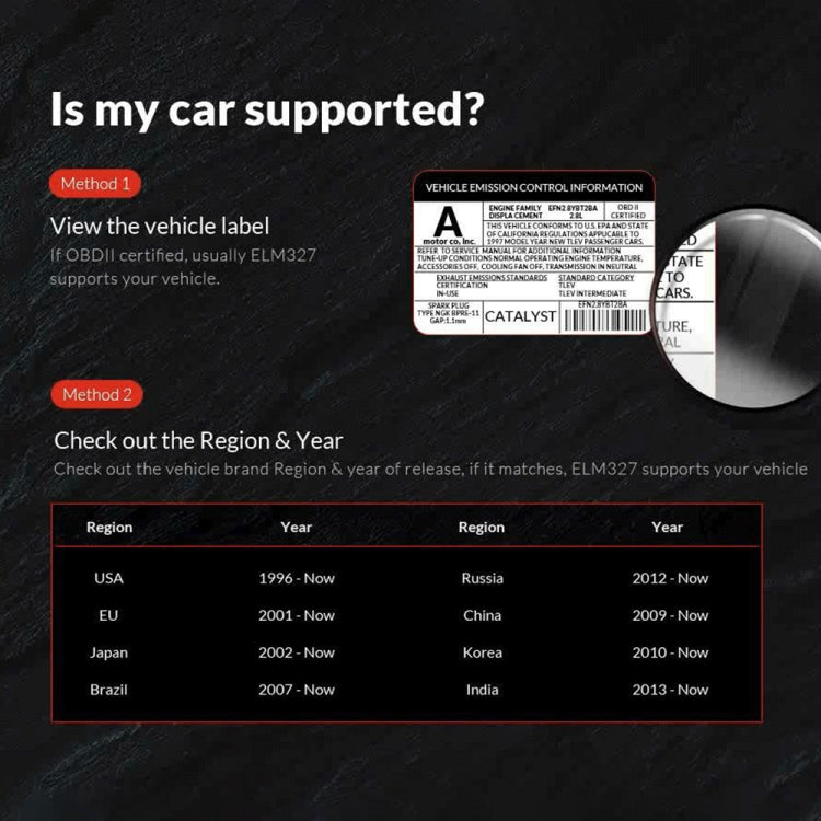 OBD II ELM327 Bluetooth Car Fault Diagnostic Tool V1.5PIC25K80 Chip - Code Readers & Scan Tools by PMC TechLife | Online Shopping South Africa | PMC TechLife