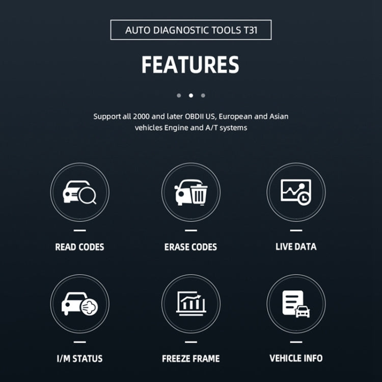 T31 OBD2 Car Fault Diagnosis Tool Fault Analyzer - Code Readers & Scan Tools by PMC Jewellery | Online Shopping South Africa | PMC Jewellery