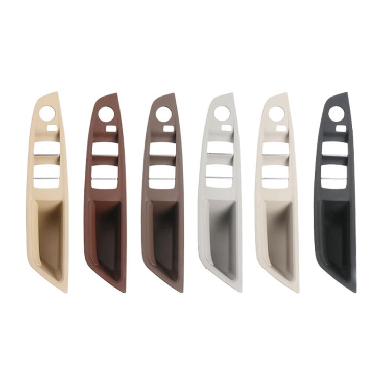 For BMW F10 2011-2017 Right Driving Car Door Window Lift Switch Trim Panel (Beige) - free shipping - PMC TechLife - Order now!