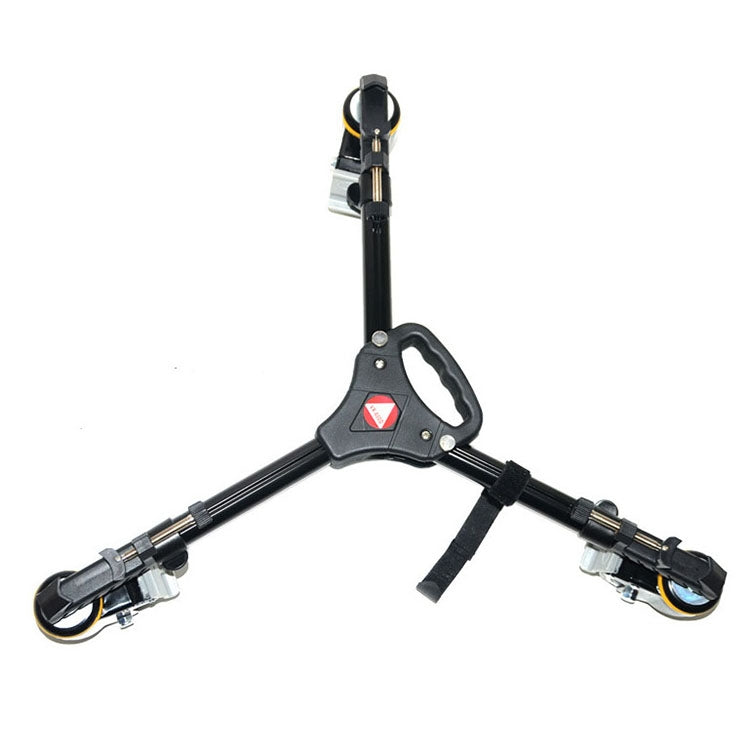 Kingjoy VX-600D Aluminium Alloy Camera Big Foot Wheel Tripod Pulley Base - Other Accessories by PMC TechLife | Online Shopping South Africa | PMC TechLife