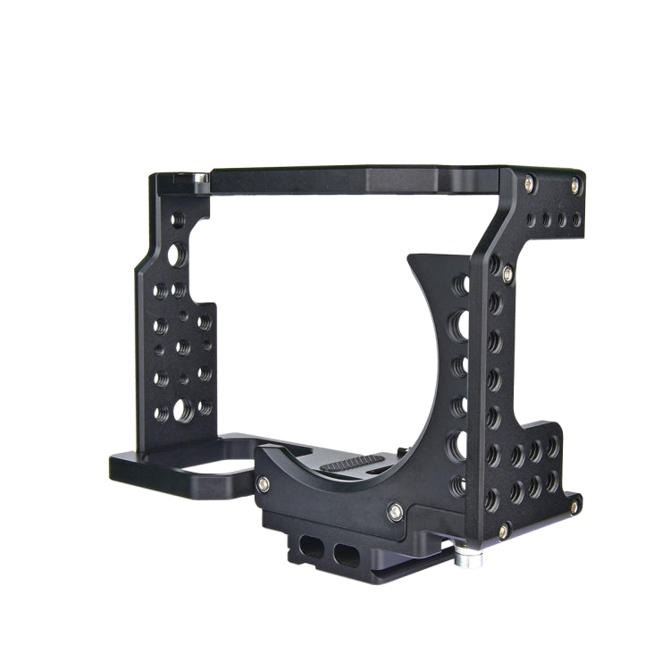 YELANGU CA7 YLG0908A-A01 Video Camera Cage Stabilizer for Sony A7K / A72 / A73 / A7S2 / A7R3 / A7R2 / A7X(Black) - Camera Cage by YELANGU | Online Shopping South Africa | PMC Jewellery | Buy Now Pay Later Mobicred