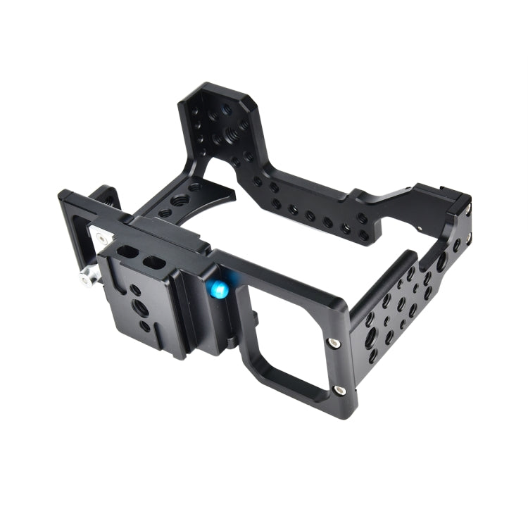 YELANGU CA7 YLG0908A-A01 Video Camera Cage Stabilizer for Sony A7K / A72 / A73 / A7S2 / A7R3 / A7R2 / A7X(Black) - Camera Cage by YELANGU | Online Shopping South Africa | PMC Jewellery | Buy Now Pay Later Mobicred