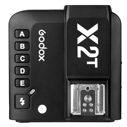 Godox X2T-P E-TTL II Bluetooth Wireless Flash Trigger for Pentax (Black) - Wireless Flash Trigger by Godox | Online Shopping South Africa | PMC Jewellery | Buy Now Pay Later Mobicred