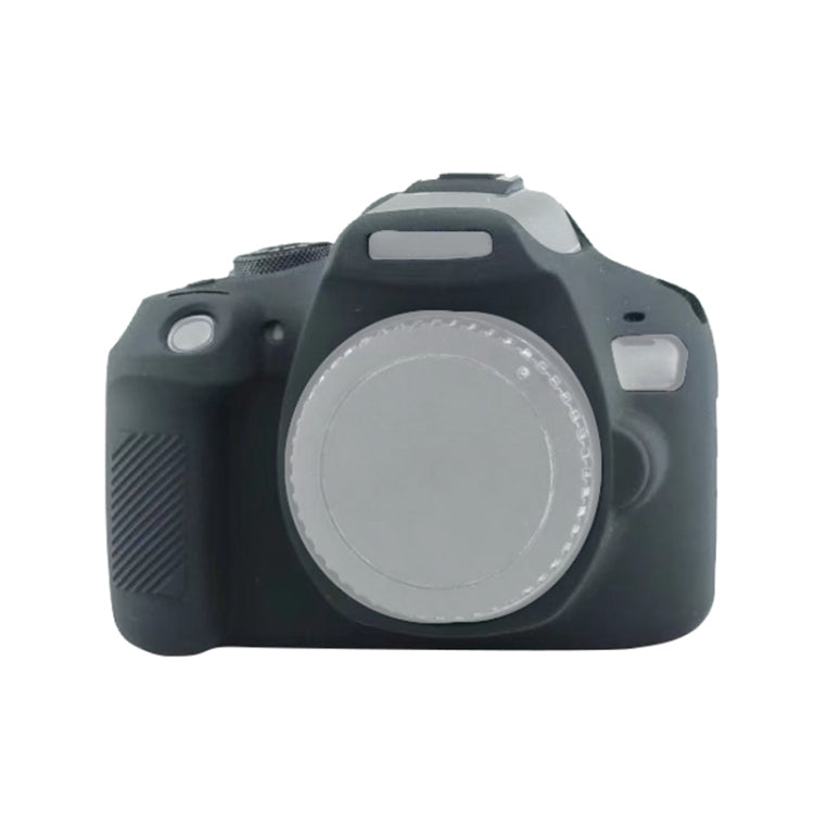 Soft Silicone Protective Case for Canon EOS 2000D (Black) - Protective Case by PMC TechLife | Online Shopping South Africa | PMC TechLife