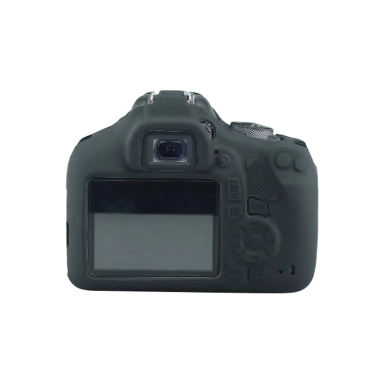 Soft Silicone Protective Case for Canon EOS 2000D (Black) - Protective Case by PMC TechLife | Online Shopping South Africa | PMC TechLife