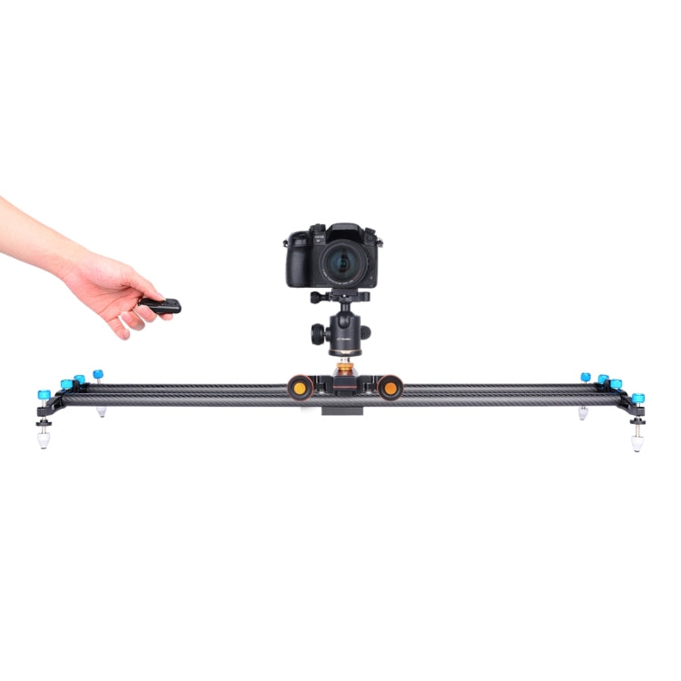 YELANGU L4X Camera Wheel Dolly II Electric Track Slider 3-Wheel Video Pulley Rolling Dolly Car with Remote Control for DSLR / Home DV Cameras, GoPro, Smartphones, Load: 3kg - Camera Dolly by YELANGU | Online Shopping South Africa | PMC Jewellery | Buy Now Pay Later Mobicred