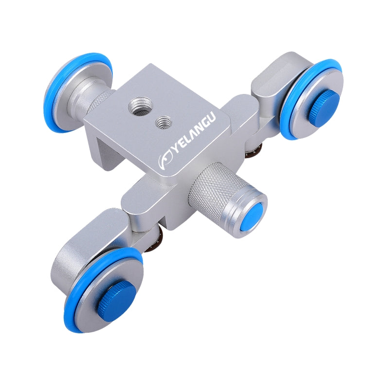 YELANGU L3 Camera Wheels Autodolly Electric Track Slider Car, Load: 6kg (Blue) - Camera Dolly by YELANGU | Online Shopping South Africa | PMC Jewellery | Buy Now Pay Later Mobicred