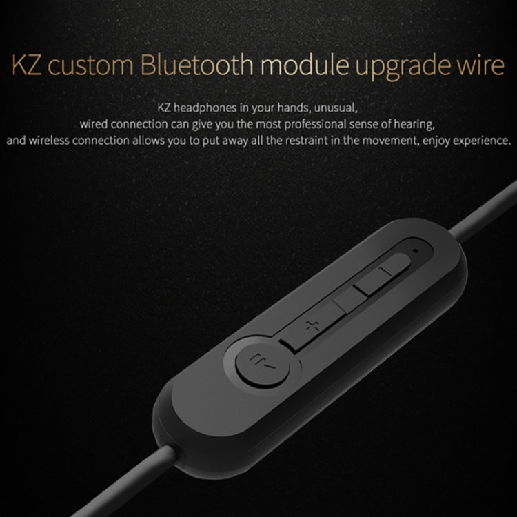 KZ A High Fidelity Stereo Bluetooth Upgrade Cable for KZ ZS3 / ZS4 / ZS5 / ZS6 / ZSA Earphones - Cable & Splitter by KZ | Online Shopping South Africa | PMC Jewellery