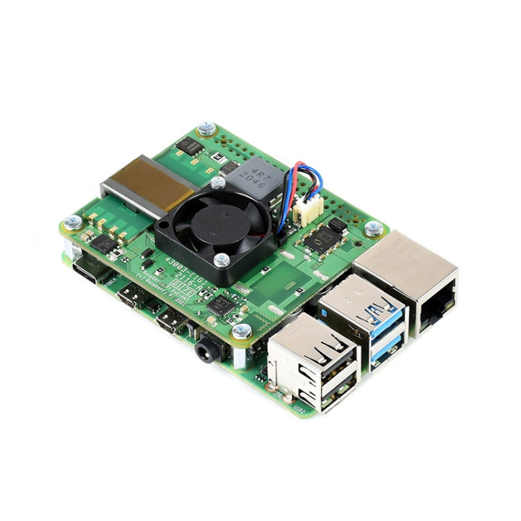 Waveshare Raspberry Pi PoE+ HAT Ethernet Expansion Board for Raspberry Pi 3B+/4B - Modules Expansions Accessories by WAVESHARE | Online Shopping South Africa | PMC Jewellery | Buy Now Pay Later Mobicred