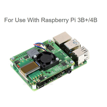 Waveshare Raspberry Pi PoE+ HAT Ethernet Expansion Board for Raspberry Pi 3B+/4B - Modules Expansions Accessories by WAVESHARE | Online Shopping South Africa | PMC Jewellery | Buy Now Pay Later Mobicred