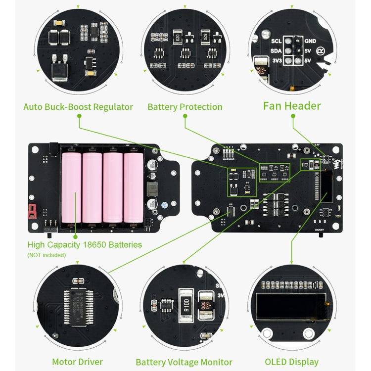 Waveshare JetRacer Pro 2GB AI Kit, High Speed AI Racing Robot Powered by Jetson Nano 2GB, Pro Version, EU Plug - free shipping - PMC TechLife - Order now!