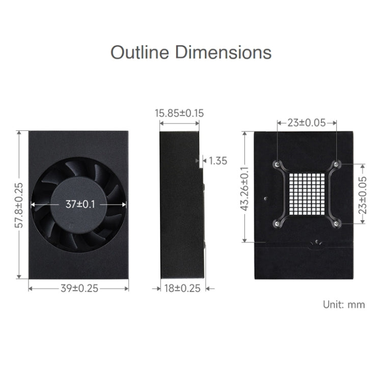 Waveshare Dedicated Cooling fan for Jetson TX2 NX - free shipping - PMC TechLife - Order now!