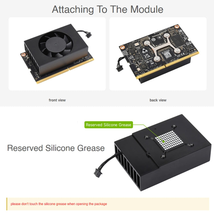 Waveshare Dedicated Cooling fan for Jetson TX2 NX - free shipping - PMC TechLife - Order now!