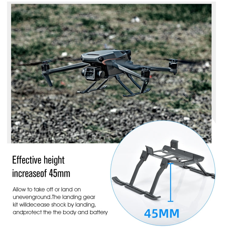 STARTRC Foldable Quick Release Landing Gear Height Extender Holder for DJI Mavic 3 (Grey) - Holder Series by STARTRC | Online Shopping South Africa | PMC Jewellery | Buy Now Pay Later Mobicred