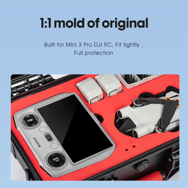 STARTRC Silicone Shockproof Anti-scratch Case for DJI Mini 3 Pro Remote Control(Grey) - Carry Cases & Bags by STARTRC | Online Shopping South Africa | PMC TechLife | Buy Now Pay Later Mobicred