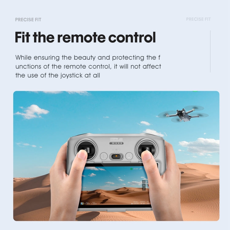STARTRC Silicone Shockproof Anti-scratch Case for DJI Mini 3 Pro Remote Control(Grey) - Carry Cases & Bags by STARTRC | Online Shopping South Africa | PMC TechLife | Buy Now Pay Later Mobicred