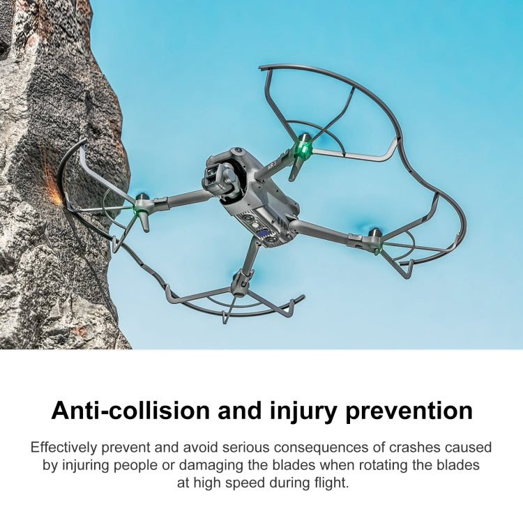 For DJI Air 3 STARTRC Drone Propeller Protective Guard Anti-collision Ring (Grey) - Other by STARTRC | Online Shopping South Africa | PMC Jewellery | Buy Now Pay Later Mobicred