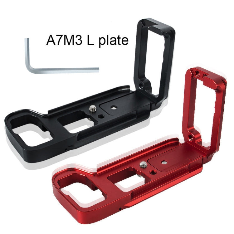 BEXIN A73 L-plate  Camera Vertical Clapper  for A7M3 A7III A7RIII Camera(Black) - free shipping - PMC TechLife - Order now!