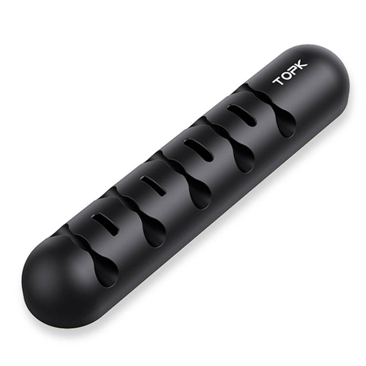 TOPK L35 Desktop Cable Organizer Data Cable Earphone Storage Cable Fixer Magnetic Head Storage Cable Organizer - Cable Organizer by TOPK | Online Shopping South Africa | PMC TechLife
