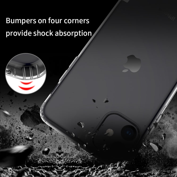 For iPhone 11 NILLKIN Nature TPU Transparent Soft Protective Case(White) - iPhone 11 Cases by NILLKIN | Online Shopping South Africa | PMC TechLife