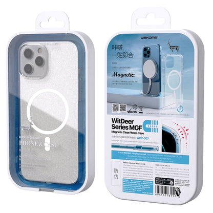 WK WPC-007 iDeal Series Magsafe Case Magnetic Ring All-inclusive Clear TPU Transparent Shockproof Case For iPhone 11 Pro Max - iPhone 11 Pro Max Cases by WK | Online Shopping South Africa | PMC Jewellery | Buy Now Pay Later Mobicred