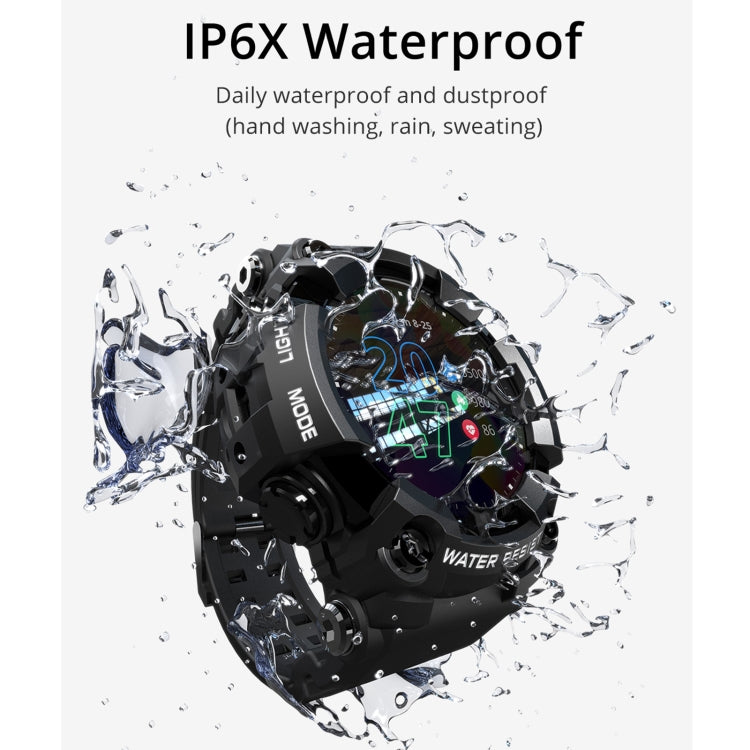 Lokmat ATTACK 1.28 inch TFT LCD Screen Smart Watch, Support Sleep Monitor / Heart Rate Monitor / Blood Pressure Monitor(Black) - free shipping - PMC TechLife - Order now!