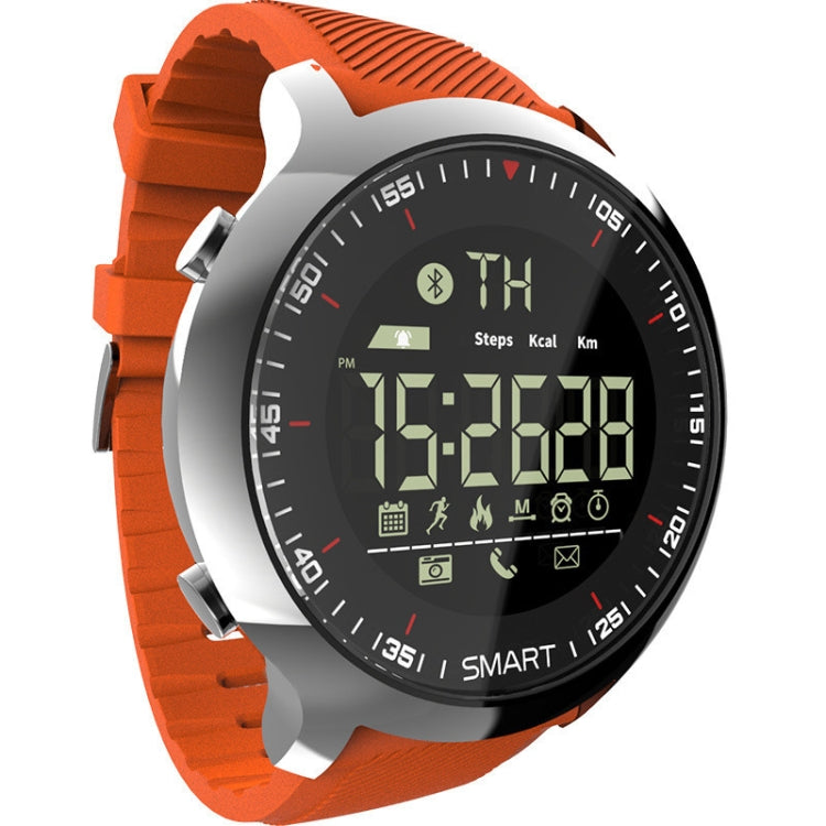Lokmat MK18 1.1 inch Circle Screen IP68 Waterproof Smart Watch, Support Information Reminder / Remote Camera / Walking Motion Monitor(Orange) - free shipping - PMC TechLife - Order now!