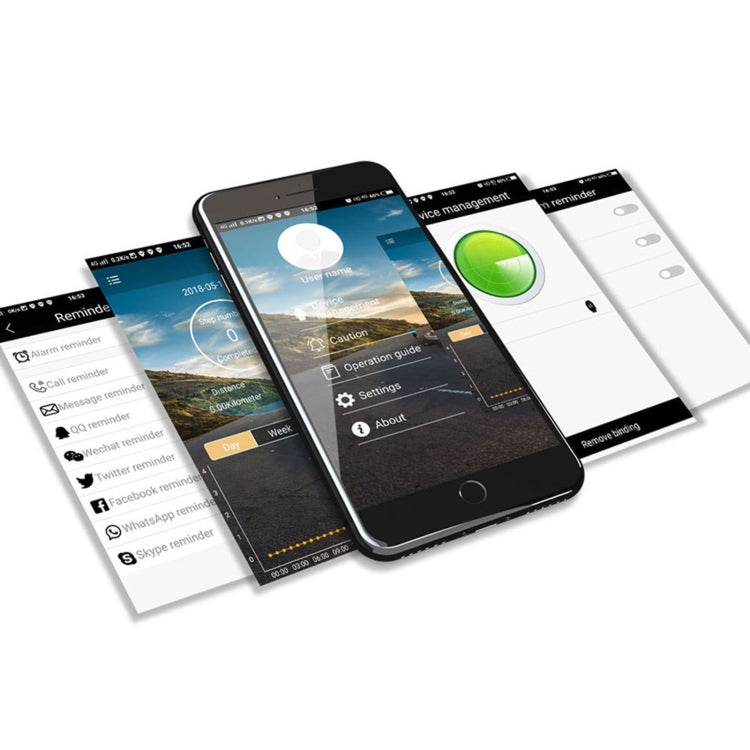 Lokmat MK18 1.1 inch Circle Screen IP68 Waterproof Smart Watch, Support Information Reminder / Remote Camera / Walking Motion Monitor(Orange) - free shipping - PMC TechLife - Order now!