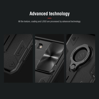 For Samsung Galaxy S21+ 5G NILLKIN Shockproof CamShield Armor Protective Case with Invisible Ring Holder(Black) - Galaxy S21+ 5G Cases by NILLKIN | Online Shopping South Africa | PMC Jewellery