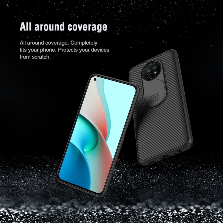 For Xiaomi Note 9 5G / Note 9T  NILLKIN Black Mirror Series PC Camshield Full Coverage Dust-proof Scratch Resistant Case - Xiaomi Cases by NILLKIN | Online Shopping South Africa | PMC Jewellery