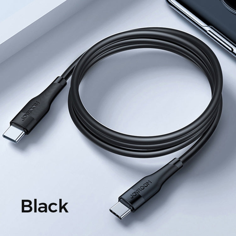 JOYROOM S-1230M3 60W PD Type-C / USB-C to Type-C / USB-C Fast Charging Data Cable, Length:1.2m(Black) - USB-C & Type-C Cable by JOYROOM | Online Shopping South Africa | PMC Jewellery