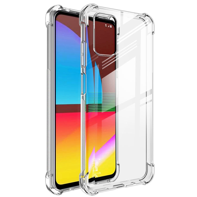 For HTC Desire 21 Pro 5G IMAK All Coverage Shockproof Airbag TPU Case(Transparent) - HTC by imak | Online Shopping South Africa | PMC TechLife | Buy Now Pay Later Mobicred