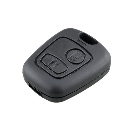 Car Key Case for Peugeot 2-button Straight Board with 206 Socket, without Blade - Car Key Cases by PMC Jewellery | Online Shopping South Africa | PMC Jewellery