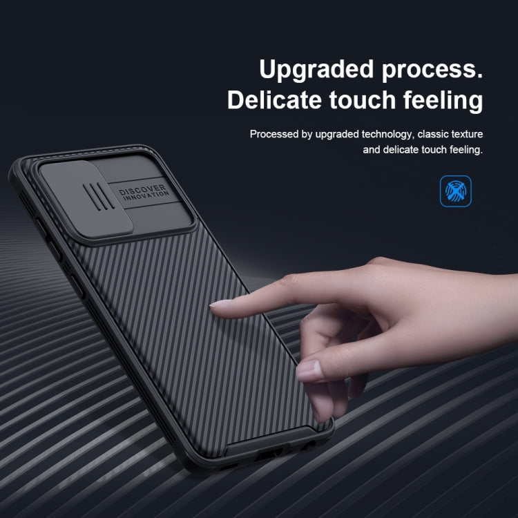 For Samsung Galaxy A52 5G NILLKIN CamShield Pro Series PC Full Coverage Dust-proof Scratch Resistant Mobile Phone Case(Black) - Galaxy Phone Cases by NILLKIN | Online Shopping South Africa | PMC Jewellery | Buy Now Pay Later Mobicred