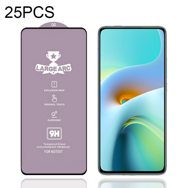 For Xiaomi Redmi K30 Ultra 25 PCS 9H HD Large Arc High Alumina Full Screen Tempered Glass Film -  by PMC Jewellery | Online Shopping South Africa | PMC Jewellery