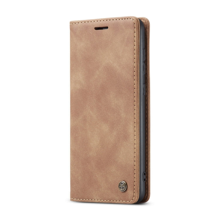 For Samsung Galaxy S21 FE CaseMe 013 Multifunctional Horizontal Flip Leather Case, with Card Slot & Holder & Wallet(Brown) - Galaxy Phone Cases by CaseMe | Online Shopping South Africa | PMC Jewellery | Buy Now Pay Later Mobicred