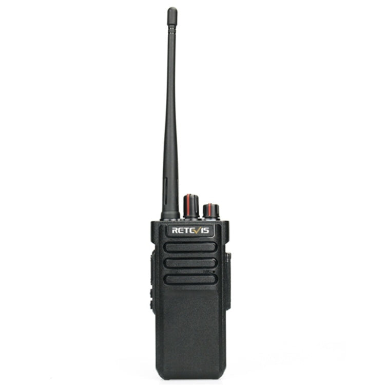 RETEVIS RT29 10W UHF 400-480MHz 16CHS Two Way Radio Handheld Walkie Talkie, US Plug(Black) - Handheld Walkie Talkie by RETEVIS | Online Shopping South Africa | PMC Jewellery | Buy Now Pay Later Mobicred