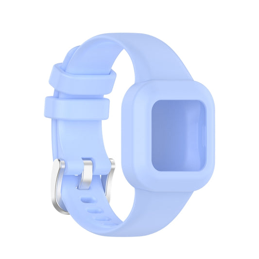 Compatible with Garmin Vivofit JR3 Silicone Pure Color Watch Band(Cornflower Blue) - Watch Bands by PMC Jewellery | Online Shopping South Africa | PMC Jewellery | Buy Now Pay Later Mobicred