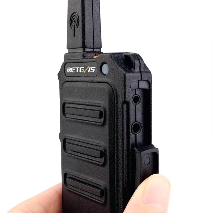 1 Pair RETEVIS RT19 PMR446 16CHS Two Way Radio Handheld Walkie Talkie, EU Plug(Black) - Handheld Walkie Talkie by RETEVIS | Online Shopping South Africa | PMC Jewellery | Buy Now Pay Later Mobicred