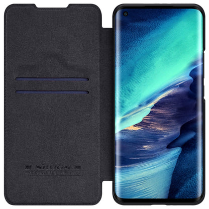 For Xiaomi Mi 11 Pro NILLKIN QIN Series Crazy Horse Texture Horizontal Flip Leather Case with Card Slot(Black) - Xiaomi Cases by NILLKIN | Online Shopping South Africa | PMC Jewellery