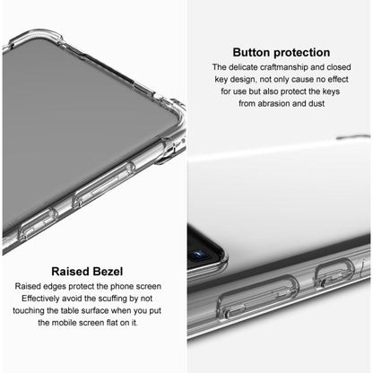 For Xiaomi Redmi Note 10 Pro Overseas Version IMAK All-inclusive Shockproof Airbag TPU Case with Screen Protector(Transparent) - Xiaomi Cases by imak | Online Shopping South Africa | PMC Jewellery | Buy Now Pay Later Mobicred