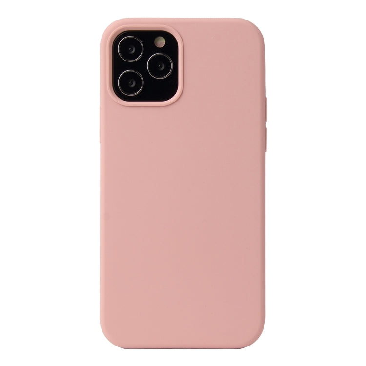 For iPhone 13 Solid Color Liquid Silicone Shockproof Protective Case(Sakura Pink) - iPhone 13 Cases by PMC Jewellery | Online Shopping South Africa | PMC Jewellery