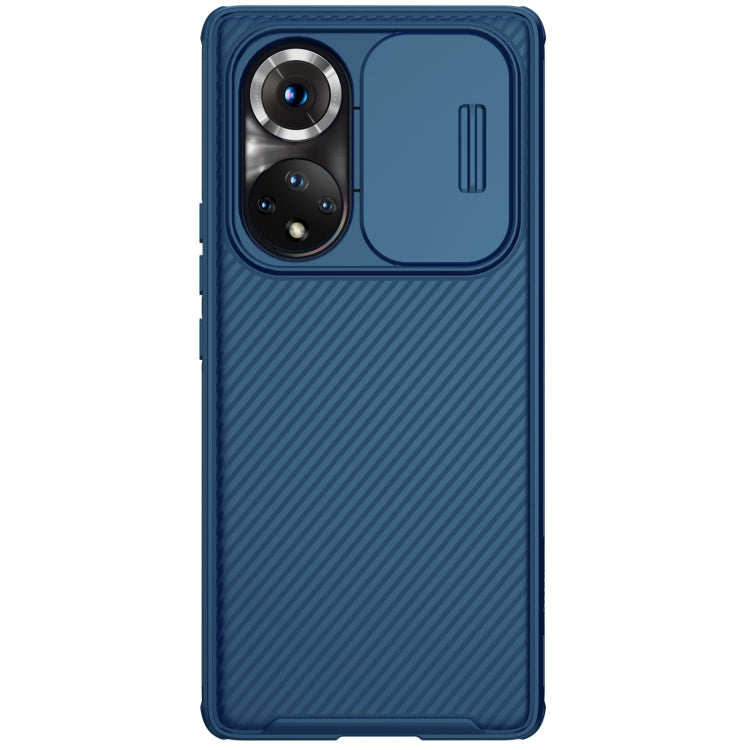 For Honor 50 Pro NILLKIN Black Mirror Pro Series PC Camshield Full Coverage Dust-proof Scratch Resistant Case(Blue) - Honor Cases by NILLKIN | Online Shopping South Africa | PMC Jewellery