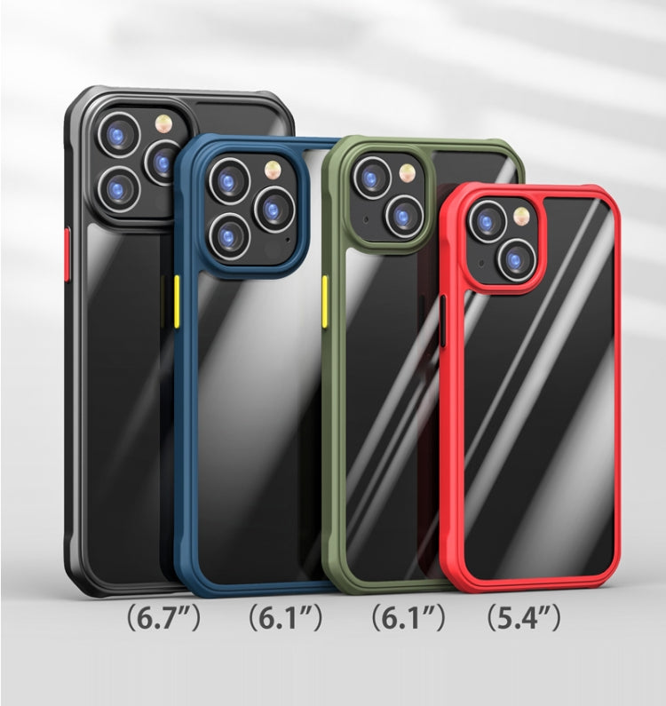 For iPhone 13 Pro Max Dawn Series Airbag Shockproof TPU+PC Case (Red) - iPhone 13 Pro Max Cases by PMC TechLife | Online Shopping South Africa | PMC TechLife | Buy Now Pay Later Mobicred