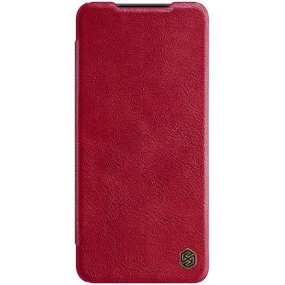 For Samsung Galaxy A22 4G LTE NILLKIN QIN Series Crazy Horse Texture Horizontal Flip Leather Case(Red) - Galaxy Phone Cases by NILLKIN | Online Shopping South Africa | PMC Jewellery